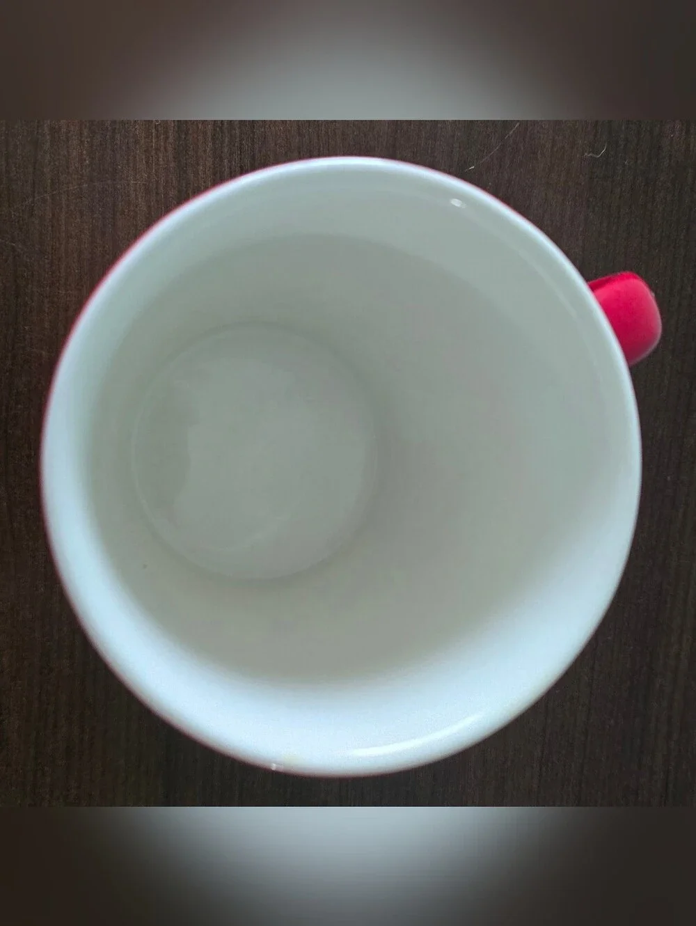 Starbucks 2008 Red Ceramic Cup Mug Coffee Tea Hot Cocoa 14oz